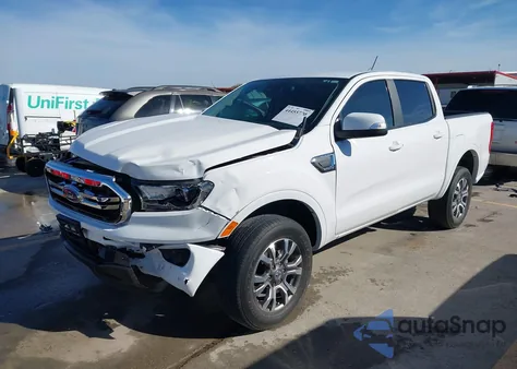 2021 Ford Ranger Lariat z USA, uszkodzony, nr VIN 1FTER4EH8MLD22844